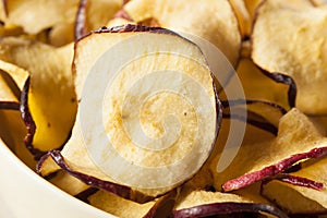 Baked Dehydrated Apples Chips