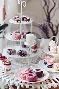 Baked donuts and mini donuts