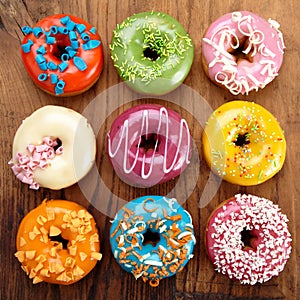 baked doughnuts photo