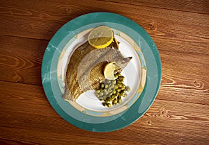 Baked Flounder