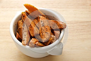 Baked Herbed Sweet Potato