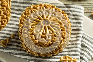 Baked Homemade Crispy Pizzelles