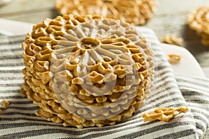 Baked Homemade Crispy Pizzelles