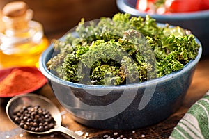 Baked Kale Chips