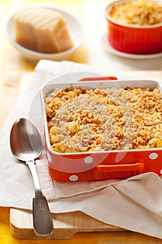 Baked macaroni and cheese