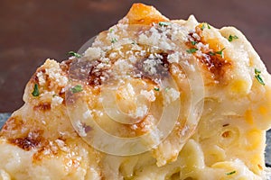 Baked macaroni and cheese