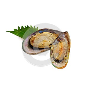 Baked Mussels with garlic and butter