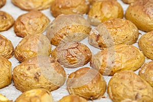Baked new potatoes