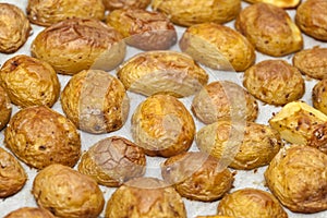 Baked new potatoes