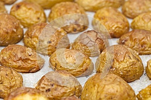 Baked new potatoes