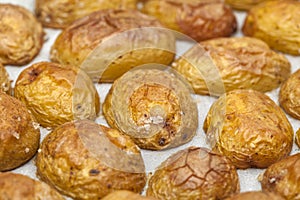 Baked new potatoes