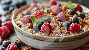 baked oats recipe, try this scrumptious baked oats recipe for a nutritious breakfast option add fresh fruits and nuts photo