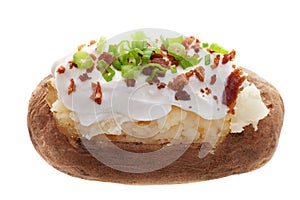 Baked potato photo