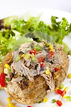 Baked Potato with Tuna