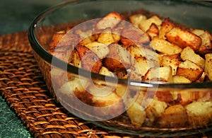 Baked potatoes