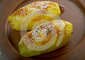 Baked potatoes