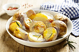 Baked potatoes