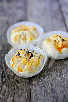 Baked Siew Pau-Chinese Cake