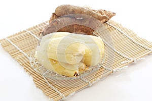 Baked tapioca (Cassava root)