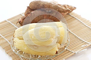 Baked tapioca (Cassava root)