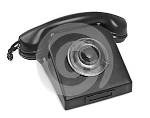 Bakelite telephone with spining dial