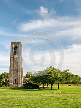 Baker Park Memorial Carillon Bell Tower - Frederick, Maryland