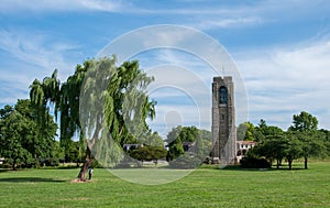 Baker Park Memorial Carillon Bell Tower - Frederick, Maryland