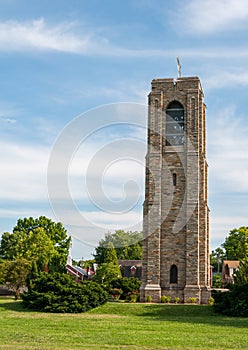 Baker Park Memorial Carillon Bell Tower - Frederick, Maryland