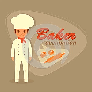 Baker profession, bakery