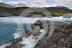 Baker river, Patagonia, Chile