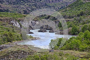 Baker river, Patagonia, Chile