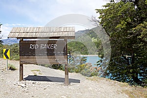 The Baker River, Patagonia, Chile