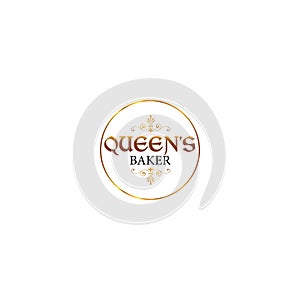 Bakers logo design - Queen`s Baker