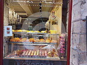 Bakery, aka boulangerie in Lyon, France