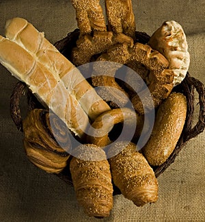 Bakery in a basket