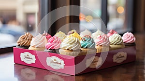 bakery cupcakes box