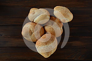 Bakery. Fresh fragrant baked bread. Homemade bread