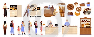 Bakery Icon Set