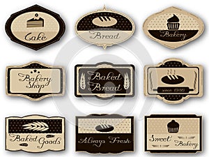 Bakery labels photo