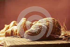 Bakery products in a warm atmosphere