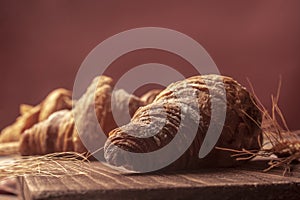 Bakery products in a warm atmosphere