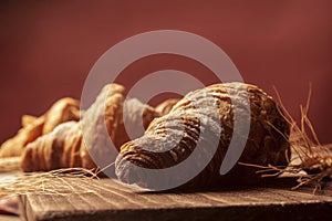 Bakery products in a warm atmosphere