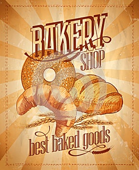 Bakery shop design. photo