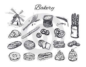 Bakery shop set