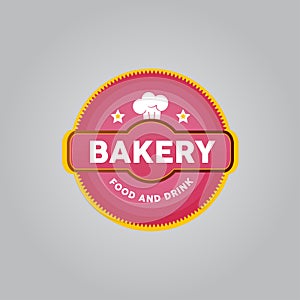 Bakery Shop Template Logo Illustration