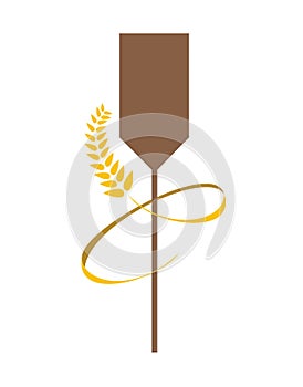 Bakery Spoon and Wheat