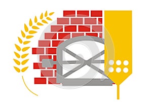 Bakery Spoon and Wheat