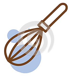 Bakery whisk, icon