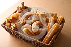 Bakery on window