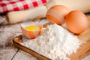 Baking cookies, ingredients for cakes